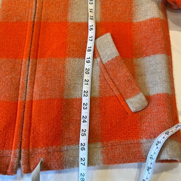 Isabel Marant | Kurt Gingham Check Hooded Jacket | Orange | Mens | Small - Picture 15 of 16